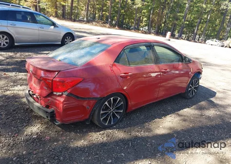 2017 Toyota Corolla Xse из США, поврежденный, VIN 2T1BURHE0HC806665